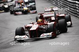 Fernando Alonso (ESP) Ferrari F2012. 27.05.2012. Formula 1 World Championship, Rd 6, Monaco Grand Prix, Monte Carlo, Monaco, Race Day