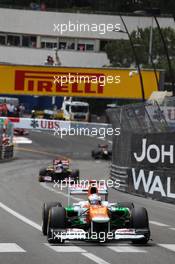Paul di Resta (GBR) Sahara Force India VJM05. 27.05.2012. Formula 1 World Championship, Rd 6, Monaco Grand Prix, Monte Carlo, Monaco, Race Day