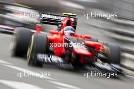 Charles Pic (FRA) Marussia F1 Team MR01. 27.05.2012. Formula 1 World Championship, Rd 6, Monaco Grand Prix, Monte Carlo, Monaco, Race Day