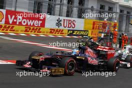 Jean-Eric Vergne (FRA), Scuderia Toro Rosso  27.05.2012. Formula 1 World Championship, Rd 6, Monaco Grand Prix, Monte Carlo, Monaco, Sunday