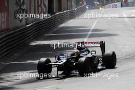Pastor Maldonado (VEN) Williams FW34 with  broken front wing. 27.05.2012. Formula 1 World Championship, Rd 6, Monaco Grand Prix, Monte Carlo, Monaco, Race Day