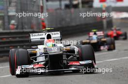 Sergio Perez (MEX) Sauber C31. 27.05.2012. Formula 1 World Championship, Rd 6, Monaco Grand Prix, Monte Carlo, Monaco, Race Day