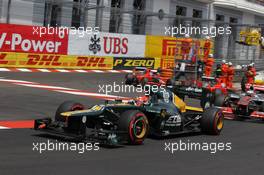 Heikki Kovalainen (FIN), Caterham F1 Team  27.05.2012. Formula 1 World Championship, Rd 6, Monaco Grand Prix, Monte Carlo, Monaco, Sunday