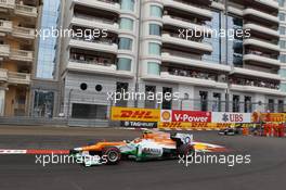 Nico Hulkenberg (GER), Sahara Force India Formula One Team  27.05.2012. Formula 1 World Championship, Rd 6, Monaco Grand Prix, Monte Carlo, Monaco, Sunday