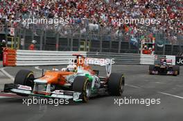 Paul di Resta (GBR), Sahara Force India Formula One Team  27.05.2012. Formula 1 World Championship, Rd 6, Monaco Grand Prix, Monte Carlo, Monaco, Sunday