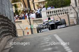 Bruno Senna (BRA) Williams FW34. 27.05.2012. Formula 1 World Championship, Rd 6, Monaco Grand Prix, Monte Carlo, Monaco, Race Day
