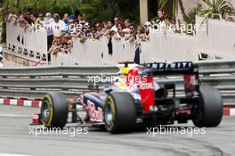 Sebastian Vettel (GER) Red Bull Racing RB8. 27.05.2012. Formula 1 World Championship, Rd 6, Monaco Grand Prix, Monte Carlo, Monaco, Race Day