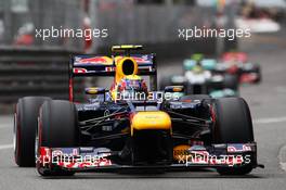 Mark Webber (AUS) Red Bull Racing RB8. 27.05.2012. Formula 1 World Championship, Rd 6, Monaco Grand Prix, Monte Carlo, Monaco, Race Day