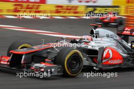 Jenson Button (GBR), McLaren Mercedes  27.05.2012. Formula 1 World Championship, Rd 6, Monaco Grand Prix, Monte Carlo, Monaco, Sunday
