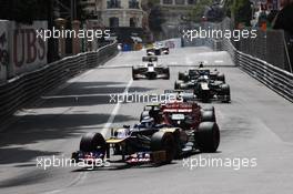 Jean-Eric Vergne (FRA) Scuderia Toro Rosso STR7. 27.05.2012. Formula 1 World Championship, Rd 6, Monaco Grand Prix, Monte Carlo, Monaco, Race Day