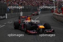 Sebastian Vettel (GER), Red Bull Racing  27.05.2012. Formula 1 World Championship, Rd 6, Monaco Grand Prix, Monte Carlo, Monaco, Sunday