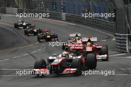 Lewis Hamilton (GBR), McLaren Mercedes  27.05.2012. Formula 1 World Championship, Rd 6, Monaco Grand Prix, Monte Carlo, Monaco, Sunday