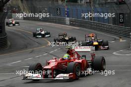 Felipe Massa (BRA), Scuderia Ferrari  27.05.2012. Formula 1 World Championship, Rd 6, Monaco Grand Prix, Monte Carlo, Monaco, Sunday