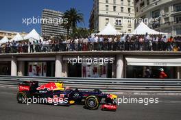 Mark Webber (AUS) Red Bull Racing RB8. 26.05.2012. Formula 1 World Championship, Rd 6, Monaco Grand Prix, Monte Carlo, Monaco, Qualifying Day