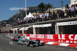 Nico Rosberg (GER) Mercedes AMG F1 W03. 26.05.2012. Formula 1 World Championship, Rd 6, Monaco Grand Prix, Monte Carlo, Monaco, Qualifying Day