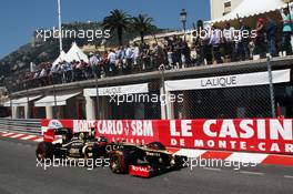 Kimi Raikkonen (FIN) Lotus F1 E20. 26.05.2012. Formula 1 World Championship, Rd 6, Monaco Grand Prix, Monte Carlo, Monaco, Qualifying Day