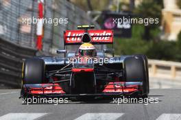 Lewis Hamilton (GBR) McLaren MP4/27. 26.05.2012. Formula 1 World Championship, Rd 6, Monaco Grand Prix, Monte Carlo, Monaco, Qualifying Day