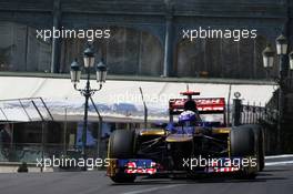 Daniel Ricciardo (AUS) Scuderia Toro Rosso STR7. 26.05.2012. Formula 1 World Championship, Rd 6, Monaco Grand Prix, Monte Carlo, Monaco, Qualifying Day
