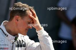 Michael Schumacher (GER), Mercedes GP  26.05.2012. Formula 1 World Championship, Rd 6, Monaco Grand Prix, Monte Carlo, Monaco, Saturday