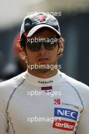 Sergio Perez (MEX) Sauber. 26.05.2012. Formula 1 World Championship, Rd 6, Monaco Grand Prix, Monte Carlo, Monaco, Qualifying Day