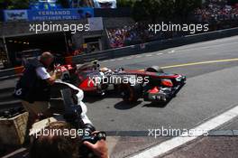 Lewis Hamilton (GBR) McLaren MP4/27. 26.05.2012. Formula 1 World Championship, Rd 6, Monaco Grand Prix, Monte Carlo, Monaco, Qualifying Day
