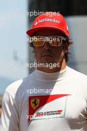 Fernando Alonso (ESP) Ferrari. 26.05.2012. Formula 1 World Championship, Rd 6, Monaco Grand Prix, Monte Carlo, Monaco, Qualifying Day