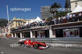 Felipe Massa (BRA) Ferrari F2012. 26.05.2012. Formula 1 World Championship, Rd 6, Monaco Grand Prix, Monte Carlo, Monaco, Qualifying Day
