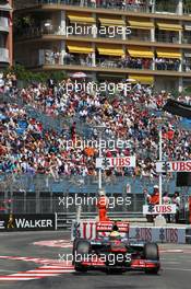 Lewis Hamilton (GBR) McLaren MP4/27. 26.05.2012. Formula 1 World Championship, Rd 6, Monaco Grand Prix, Monte Carlo, Monaco, Qualifying Day