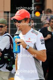 Jenson Button (GBR) McLaren. 27.05.2012. Formula 1 World Championship, Rd 6, Monaco Grand Prix, Monte Carlo, Monaco, Race Day