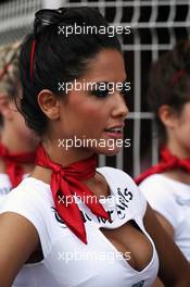 Grid girls. 27.05.2012. Formula 1 World Championship, Rd 6, Monaco Grand Prix, Monte Carlo, Monaco, Race Day