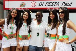 Sahara Force India F1 Team Divas. 27.05.2012. Formula 1 World Championship, Rd 6, Monaco Grand Prix, Monte Carlo, Monaco, Race Day