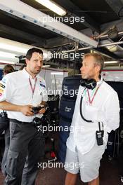 Roman Abramovich (RUS) with the Sauber Team. 27.05.2012. Formula 1 World Championship, Rd 6, Monaco Grand Prix, Monte Carlo, Monaco, Race Day