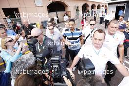 Will Smith (USA) Actor in the paddock. 27.05.2012. Formula 1 World Championship, Rd 6, Monaco Grand Prix, Monte Carlo, Monaco, Race Day