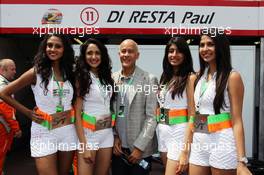 Sahara Force India F1 Team Divas. 27.05.2012. Formula 1 World Championship, Rd 6, Monaco Grand Prix, Monte Carlo, Monaco, Race Day