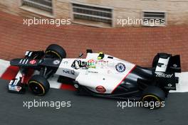 Sergio Perez (MEX) Sauber C31. 24.05.2012. Formula 1 World Championship, Rd 6, Monaco Grand Prix, Monte Carlo, Monaco, Practice Day