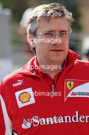 Pat Fry (GBR) Ferrari Deputy Technical Director and Head of Race Engineering. 24.05.2012. Formula 1 World Championship, Rd 6, Monaco Grand Prix, Monte Carlo, Monaco, Practice Day