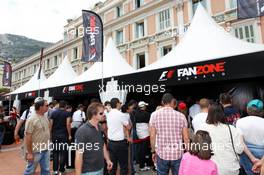 Fanzone. 24.05.2012. Formula 1 World Championship, Rd 6, Monaco Grand Prix, Monte Carlo, Monaco, Practice Day