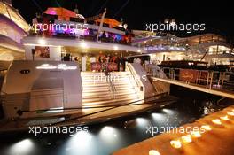 The Sahara Force India F1 Team Monaco Grand Prix Opening Party on the Indian Empress.