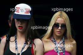 Women. 24.05.2012. Formula 1 World Championship, Rd 6, Monaco Grand Prix, Monte Carlo, Monaco, Practice Day