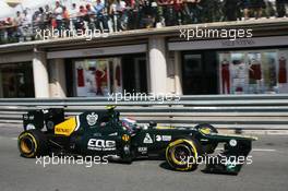 Vitaly Petrov (RUS) Caterham CT01. 24.05.2012. Formula 1 World Championship, Rd 6, Monaco Grand Prix, Monte Carlo, Monaco, Practice Day