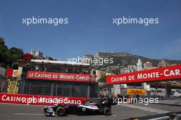 Bruno Senna (BRA) Williams FW34. 24.05.2012. Formula 1 World Championship, Rd 6, Monaco Grand Prix, Monte Carlo, Monaco, Practice Day