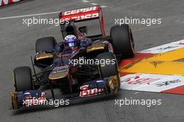 Daniel Ricciardo (AUS) Scuderia Toro Rosso STR7. 24.05.2012. Formula 1 World Championship, Rd 6, Monaco Grand Prix, Monte Carlo, Monaco, Practice Day