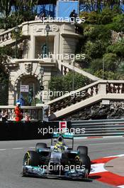 Nico Rosberg (GER) Mercedes AMG F1 W03. 24.05.2012. Formula 1 World Championship, Rd 6, Monaco Grand Prix, Monte Carlo, Monaco, Practice Day