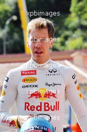 Sebastian Vettel (GER) Red Bull Racing. 24.05.2012. Formula 1 World Championship, Rd 6, Monaco Grand Prix, Monte Carlo, Monaco, Practice Day