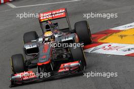 Lewis Hamilton (GBR) McLaren MP4/27. 24.05.2012. Formula 1 World Championship, Rd 6, Monaco Grand Prix, Monte Carlo, Monaco, Practice Day