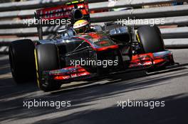 Lewis Hamilton (GBR) McLaren MP4/27. 24.05.2012. Formula 1 World Championship, Rd 6, Monaco Grand Prix, Monte Carlo, Monaco, Practice Day