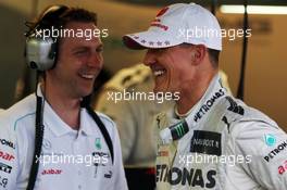 Michael Schumacher (GER) Mercedes AMG F1. 24.05.2012. Formula 1 World Championship, Rd 6, Monaco Grand Prix, Monte Carlo, Monaco, Practice Day