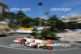Narain Karthikeyan (IND) HRT Formula One Team HRT F112. 24.05.2012. Formula 1 World Championship, Rd 6, Monaco Grand Prix, Monte Carlo, Monaco, Practice Day