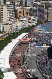 Cars in the pits. 24.05.2012. Formula 1 World Championship, Rd 6, Monaco Grand Prix, Monte Carlo, Monaco, Practice Day