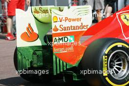 Aero vis paint on the Ferrari F2012. 24.05.2012. Formula 1 World Championship, Rd 6, Monaco Grand Prix, Monte Carlo, Monaco, Practice Day
